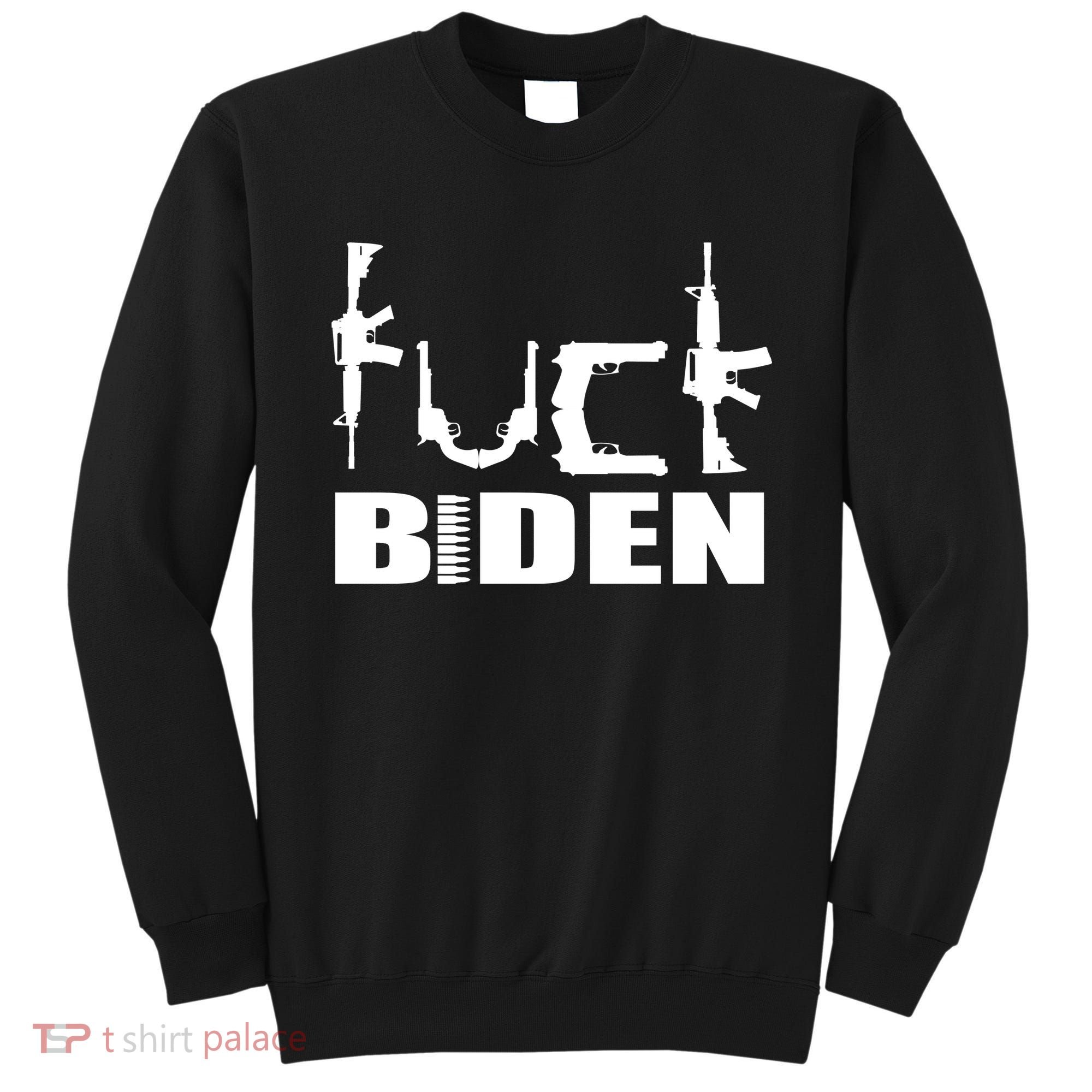 F*ck Biden Guns Logo Sweatshirt