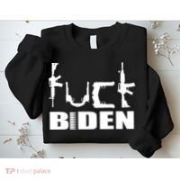 F*ck Biden Guns Logo Sweatshirt thumb 2