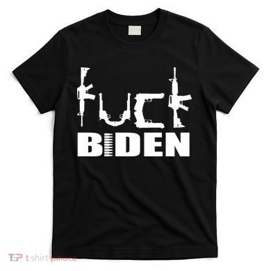 F*ck Biden Guns Logo T-Shirt