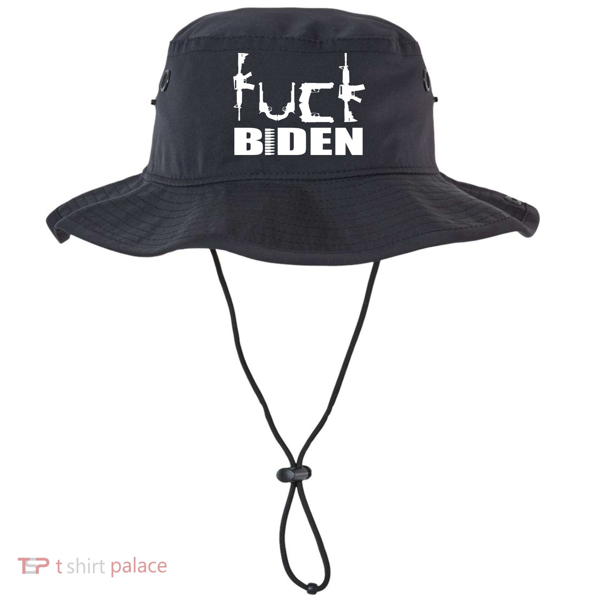 F*ck Biden Guns Logo Bucket Hat