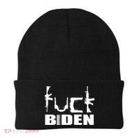 F*ck Biden Guns Logo Beanie thumb 0
