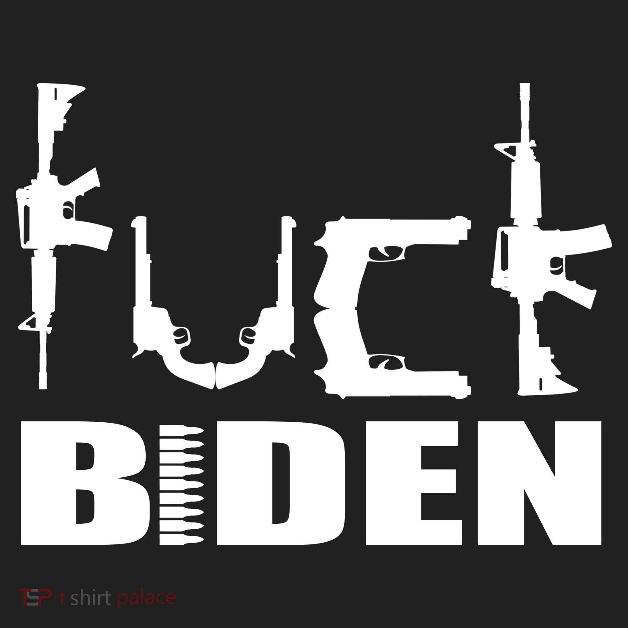 F*ck Biden Guns Logo Beanie