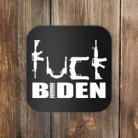 F*ck Biden Guns Logo Coaster thumb 0