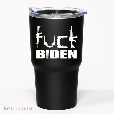 F*ck Biden Guns Logo Tumbler