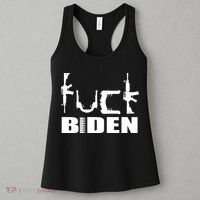 F*ck Biden Guns Logo Women's Tank Top thumb 3