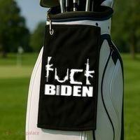 F*ck Biden Guns Logo Golf Towel thumb 2
