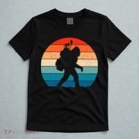 Funny Bigfoot Golf Vintage Retro Sasquatch Playing Golf Gift T-Shirt thumb 5