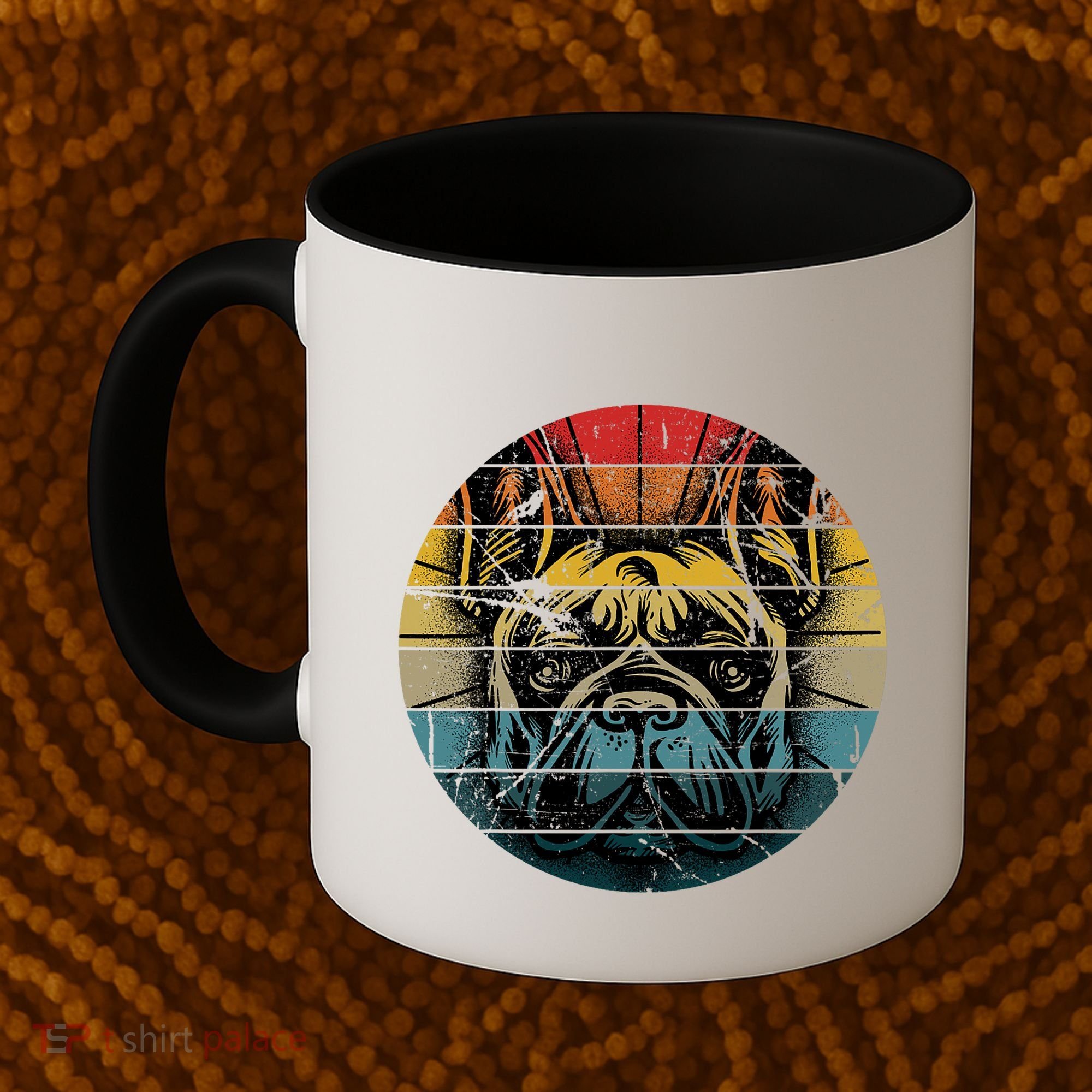 French Bulldog Gift Frenchie Dog Lover Dogfather Coffee Mug