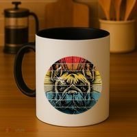 French Bulldog Gift Frenchie Dog Lover Dogfather Coffee Mug thumb 4