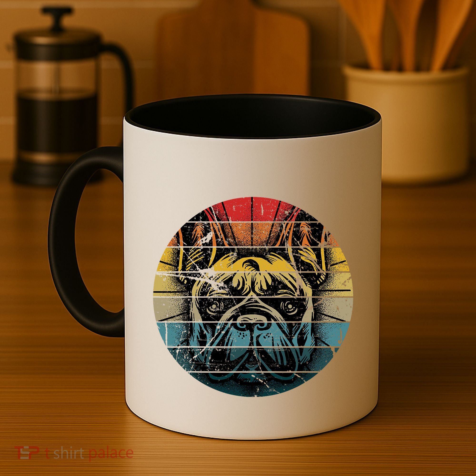 French Bulldog Gift Frenchie Dog Lover Dogfather Coffee Mug