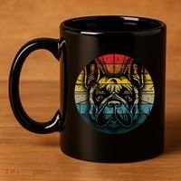 French Bulldog Gift Frenchie Dog Lover Dogfather 11oz C Handle Ceramic Mug thumb 4