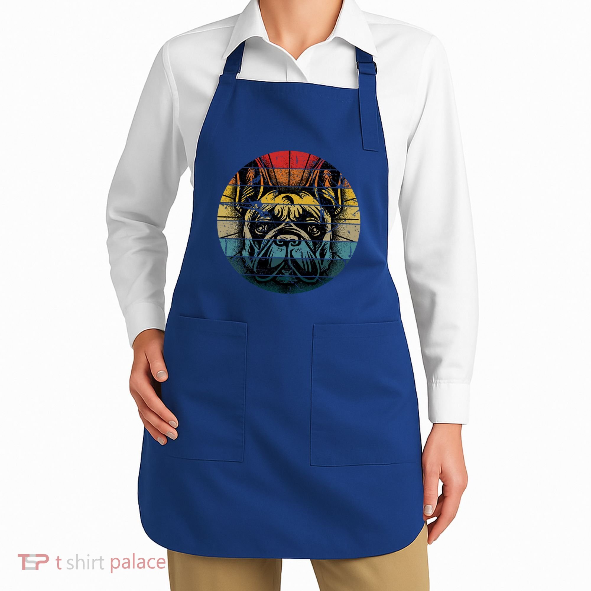 French Bulldog Gift Frenchie Dog Lover Dogfather Apron
