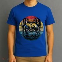 French Bulldog Gift Frenchie Dog Lover Dogfather T-Shirt thumb 3