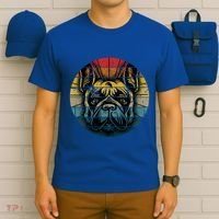 French Bulldog Gift Frenchie Dog Lover Dogfather T-Shirt thumb 6