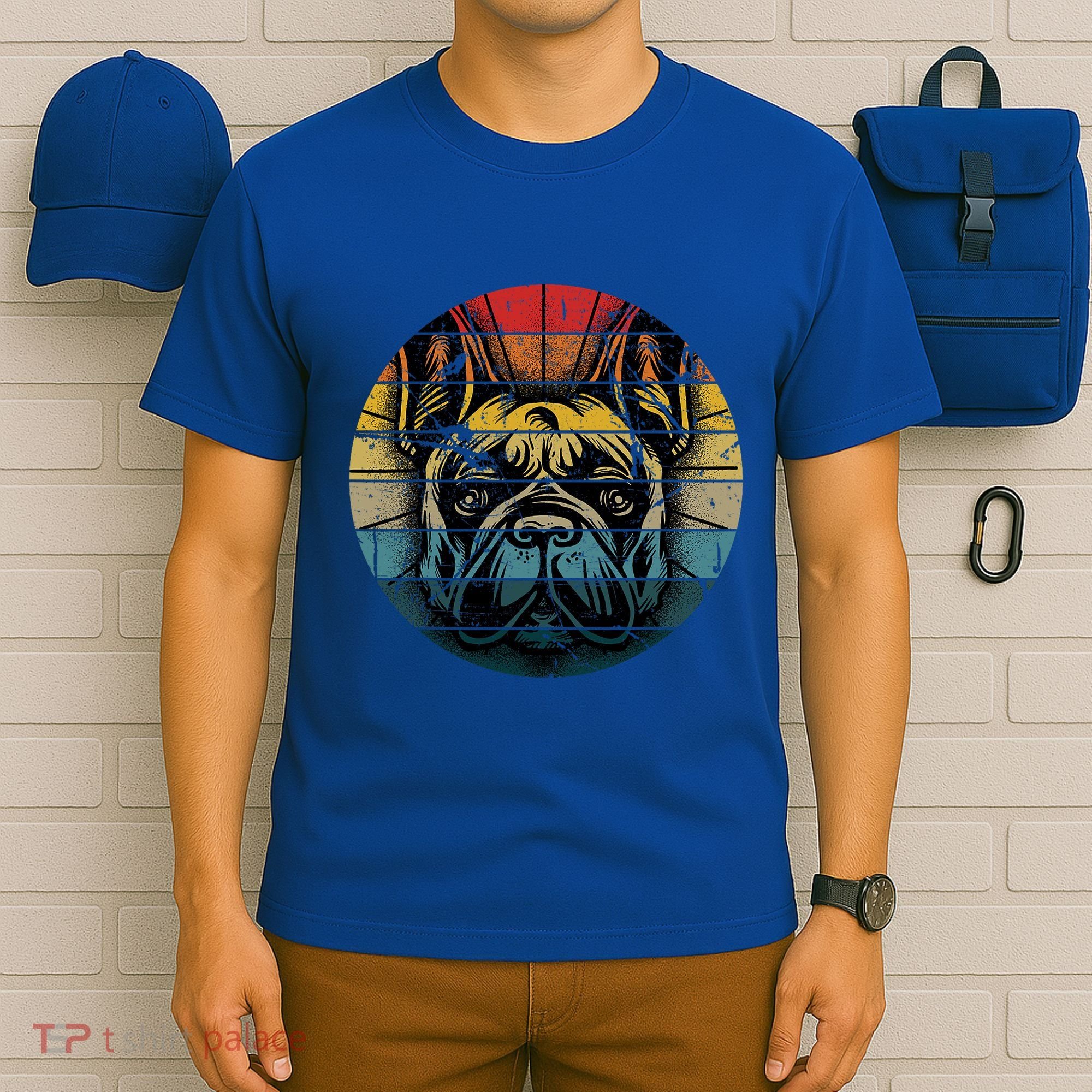 French Bulldog Gift Frenchie Dog Lover Dogfather T-Shirt