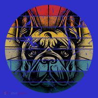 French Bulldog Gift Frenchie Dog Lover Dogfather Mousepad thumb 1