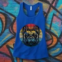 French Bulldog Gift Frenchie Dog Lover Dogfather Women's Tank Top thumb 3