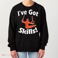 Funny Boys Gymnastics I've Got Skills Gift T Women's Sweatshirt thumb 0
