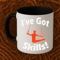 Funny Boys Gymnastics I've Got Skills Gift T Coffee Mug thumb 2