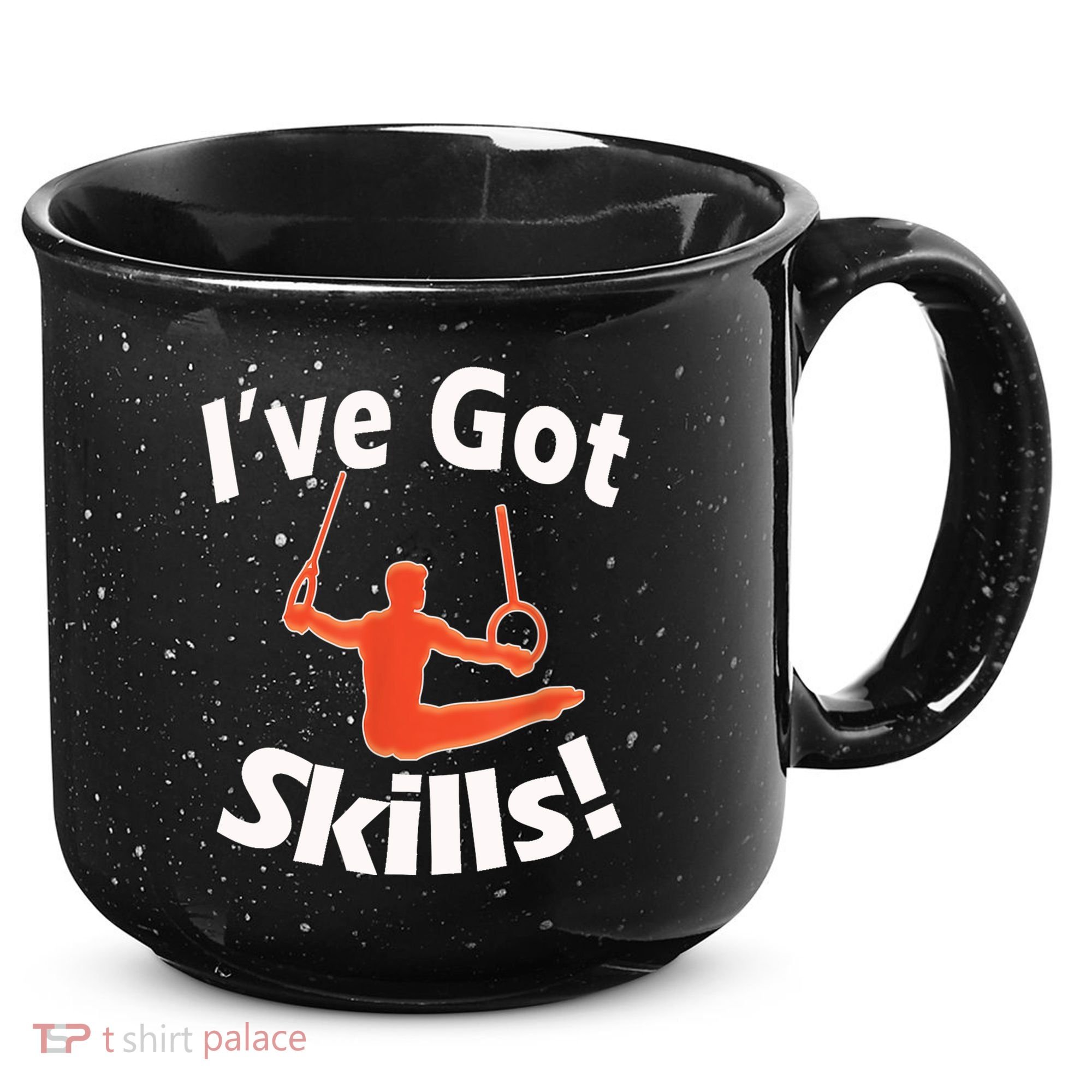 Funny Boys Gymnastics I've Got Skills Gift T 15oz Campfire Ceramic Mug