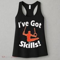 Funny Boys Gymnastics I've Got Skills Gift T Women's Tank Top thumb 3