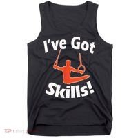Funny Boys Gymnastics I've Got Skills Gift T Tank Top thumb 0