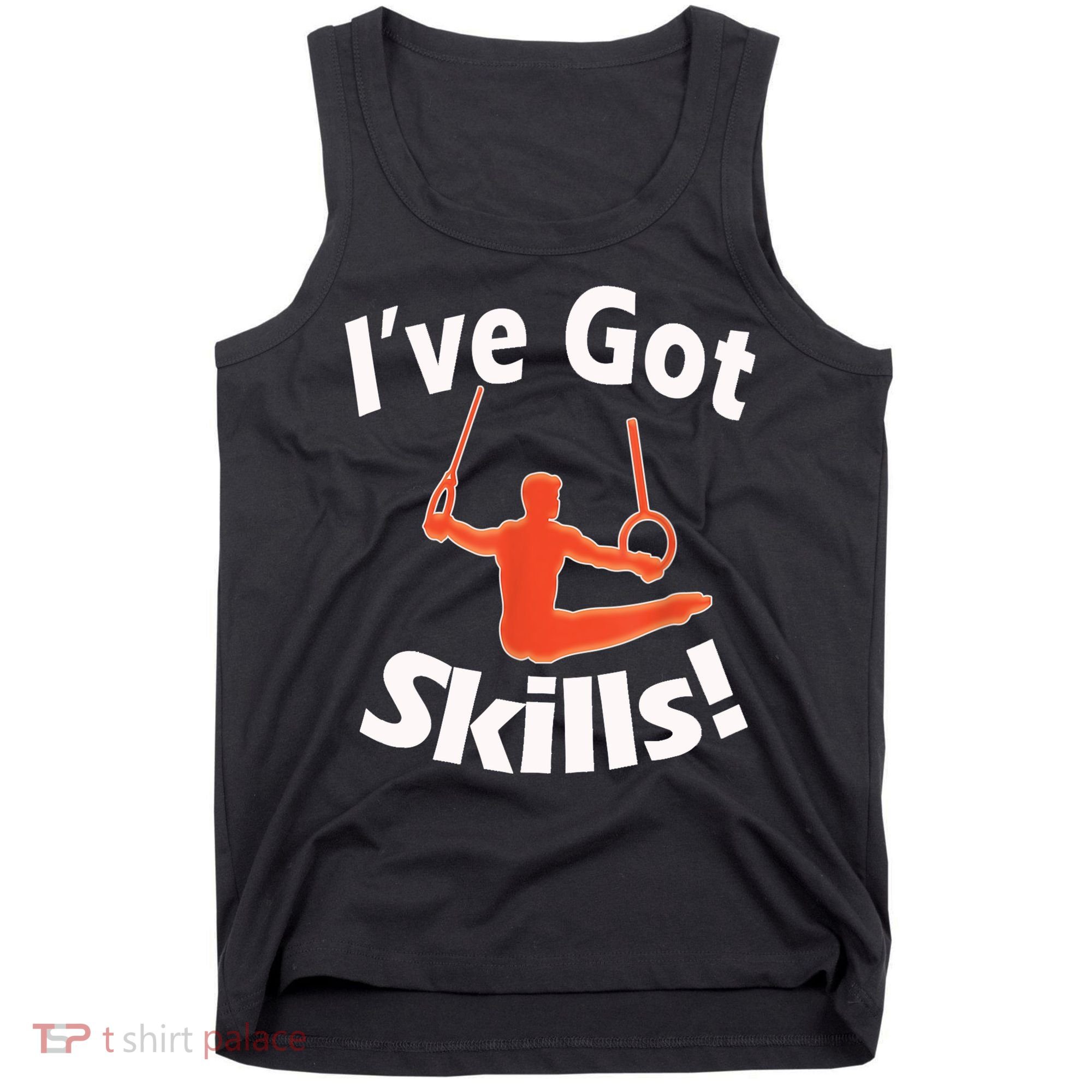 Funny Boys Gymnastics I've Got Skills Gift T Tank Top