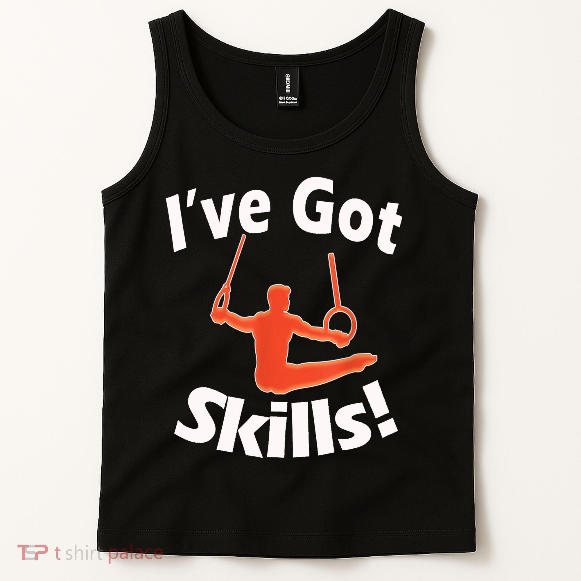Funny Boys Gymnastics I've Got Skills Gift T Tank Top