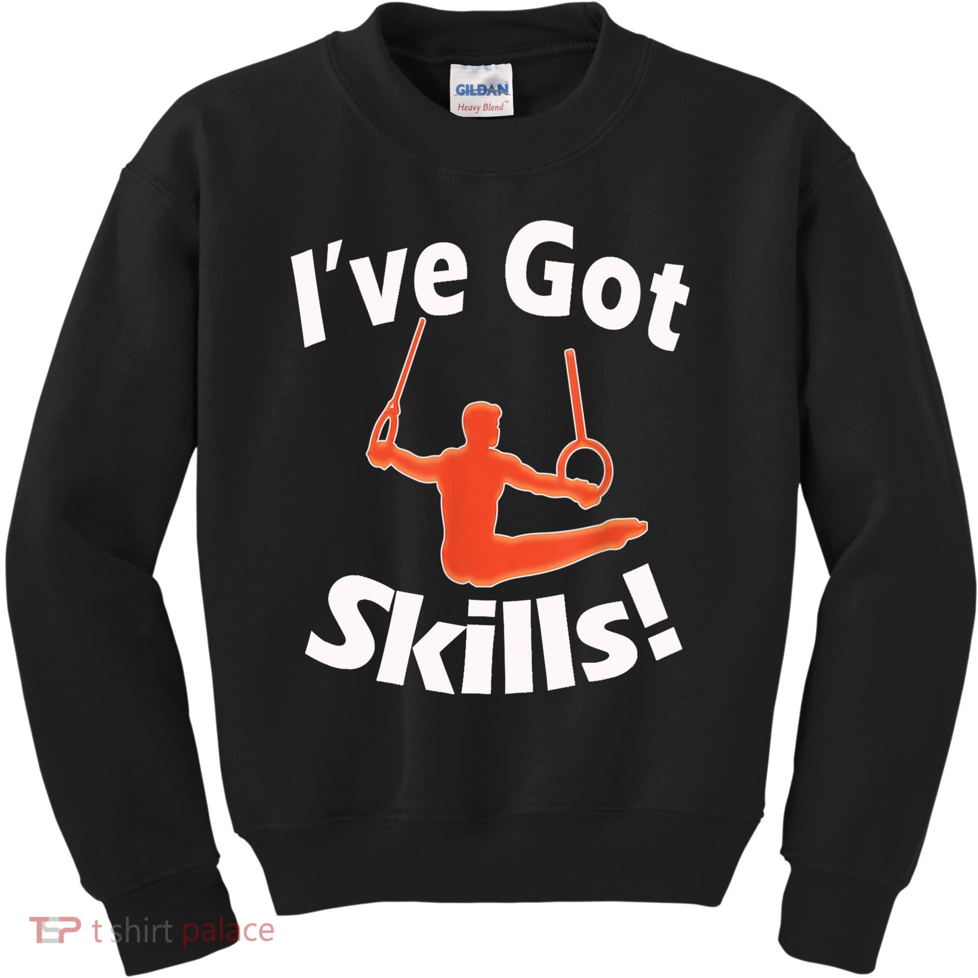 Funny Boys Gymnastics I've Got Skills Gift T Kids Sweatshirt