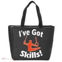 Funny Boys Gymnastics I've Got Skills Gift T Tote Bag thumb 0