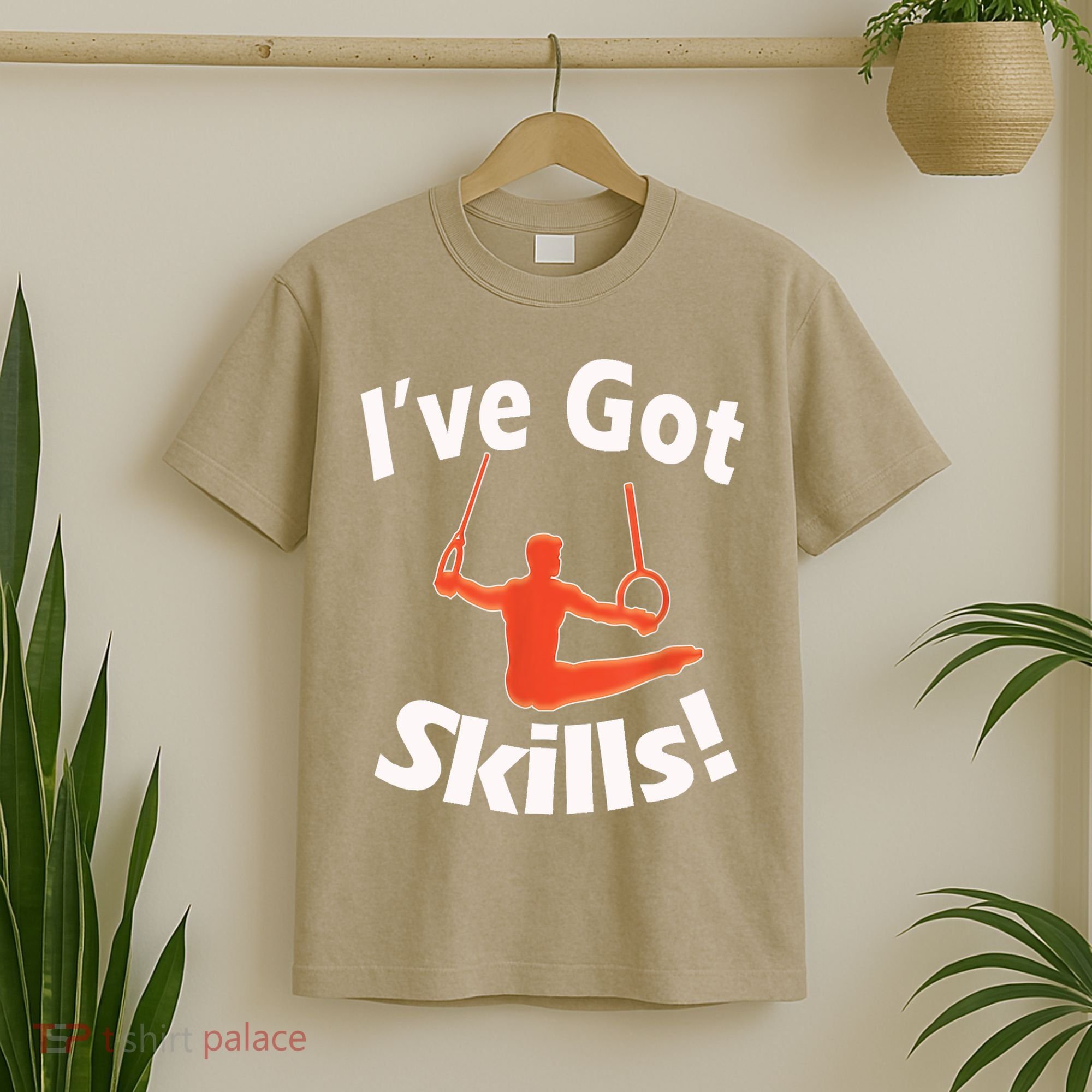 Funny Boys Gymnastics I've Got Skills Gift T T-Shirt