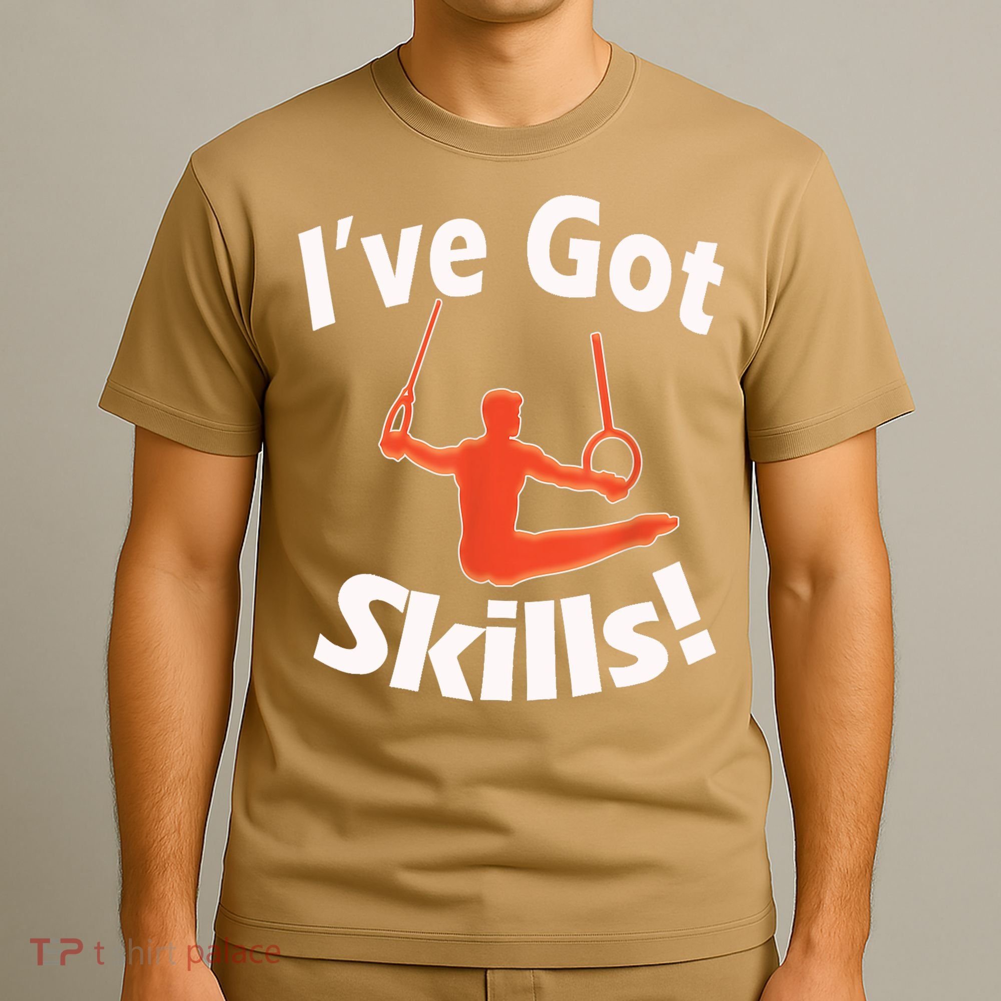 Funny Boys Gymnastics I've Got Skills Gift T T-Shirt