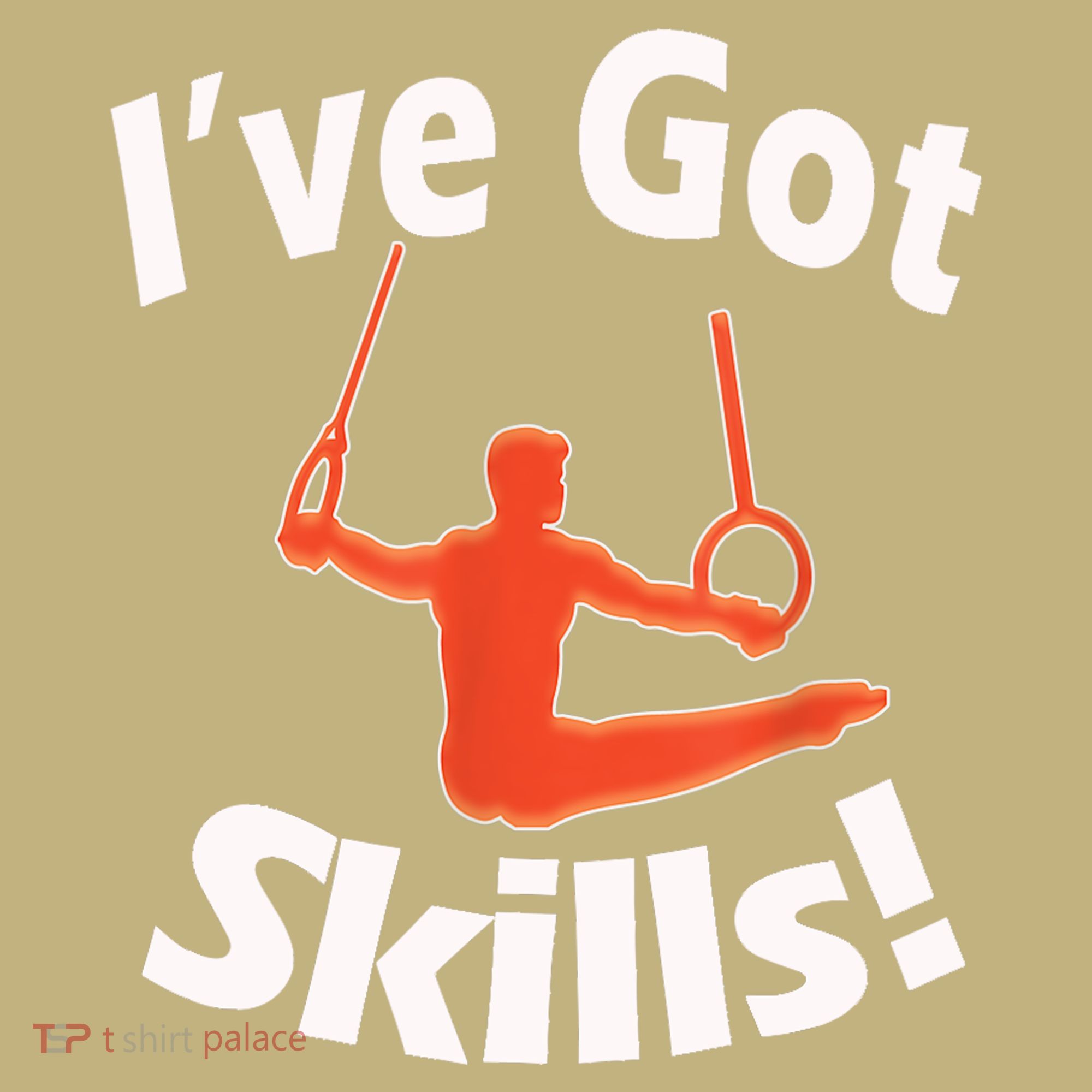 Funny Boys Gymnastics I've Got Skills Gift T T-Shirt