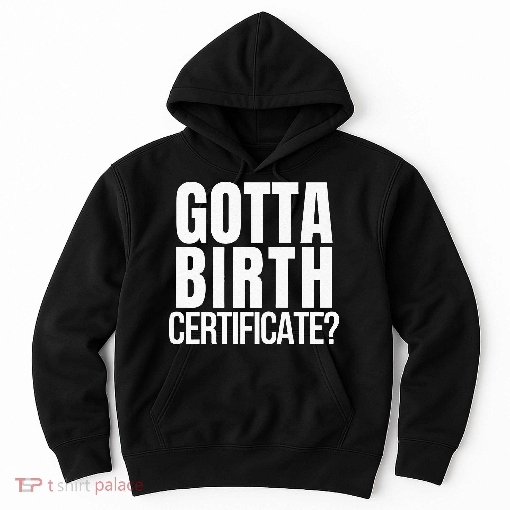 Funny Baseball Gotta Birth Certificate Travel Ball Hoodie