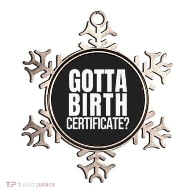 Funny Baseball Gotta Birth Certificate Travel Ball Ornament