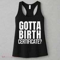Funny Baseball Gotta Birth Certificate Travel Ball Women's Tank Top thumb 3