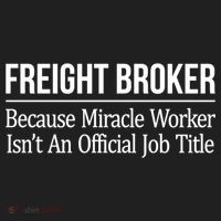 Freight Broker Gift Because Miracle Worker Isn't A Job Title Gift Beanie thumb 2