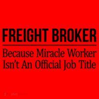 Freight Broker Gift Because Miracle Worker Isn't A Job Title Gift Santa Hat thumb 1