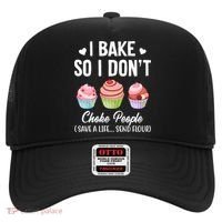 Funny Baking Gift I Bake So Funny I Don't Choke People Gift Hat thumb 0