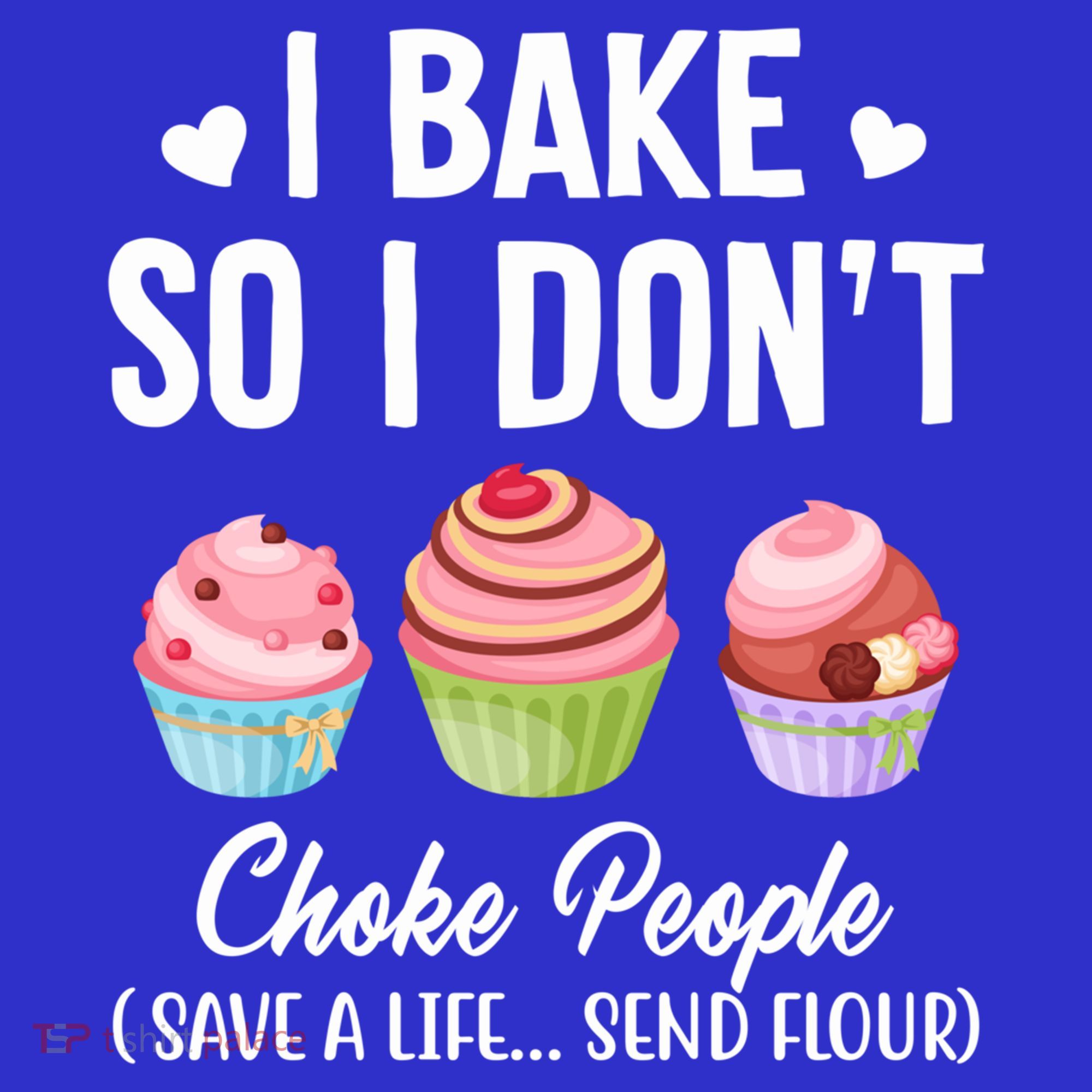 Funny Baking Gift I Bake So Funny I Don't Choke People Gift Mousepad