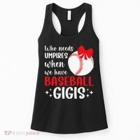 Funny Baseball Gigi Grandma Gigi Of A Baseball Player Gigi Women's Tank Top thumb 0