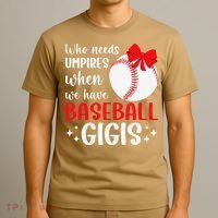 Funny Baseball Gigi Grandma Gigi Of A Baseball Player Gigi T-Shirt thumb 3