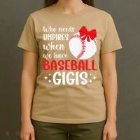 Funny Baseball Gigi Grandma Gigi Of A Baseball Player Gigi T-Shirt thumb 4