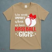 Funny Baseball Gigi Grandma Gigi Of A Baseball Player Gigi T-Shirt thumb 5