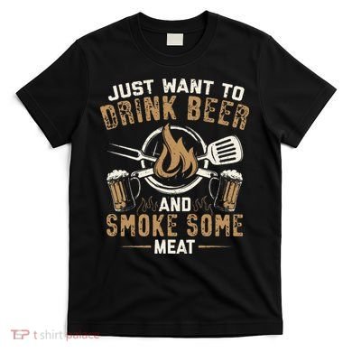 Funny BBQ Grill Chef Grilling Master Barbecue Lover BBQ T-Shirt