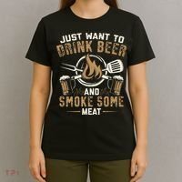 Funny BBQ Grill Chef Grilling Master Barbecue Lover BBQ T-Shirt thumb 4