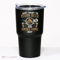 Funny BBQ Grill Chef Grilling Master Barbecue Lover BBQ Tumbler thumb 0