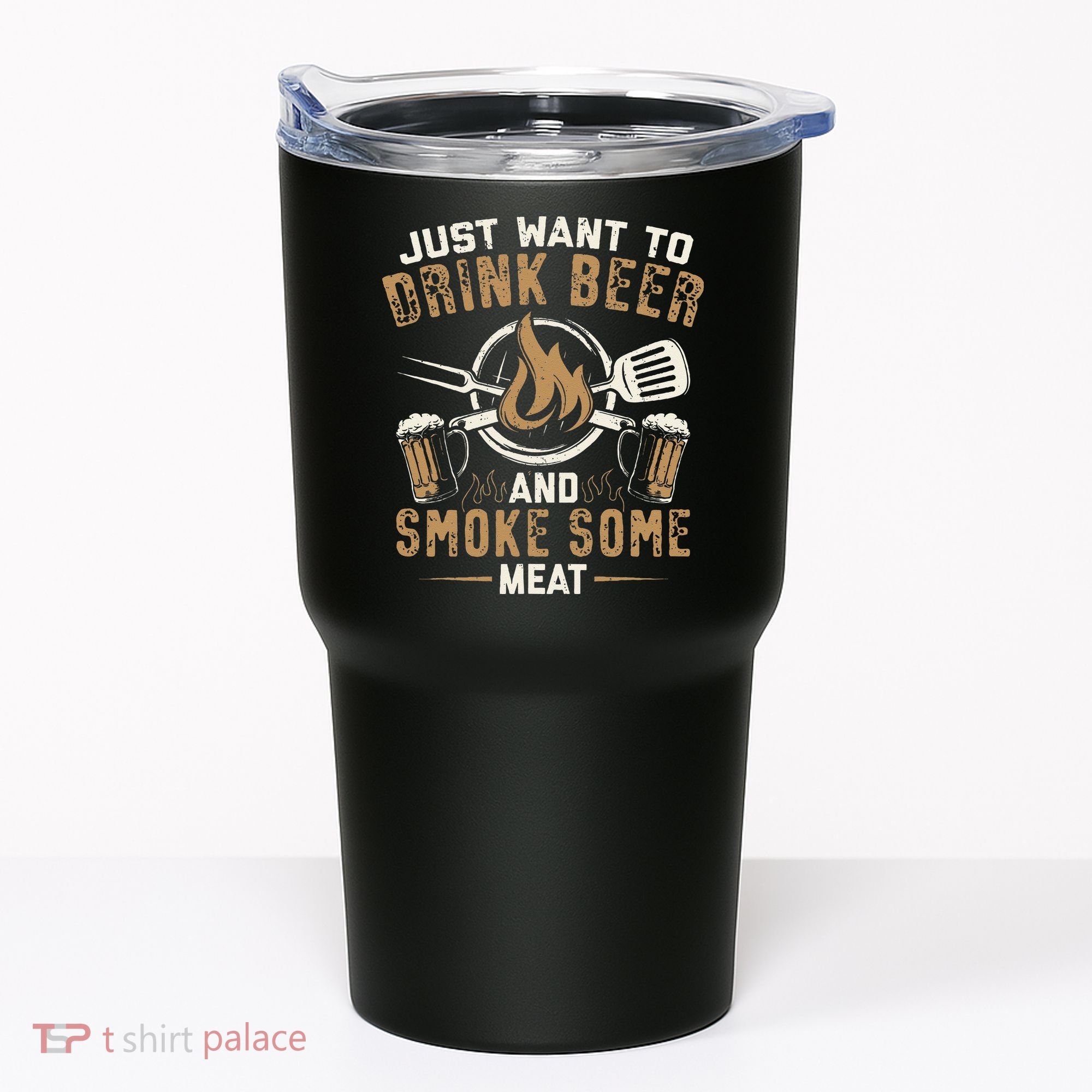 Funny BBQ Grill Chef Grilling Master Barbecue Lover BBQ Tumbler