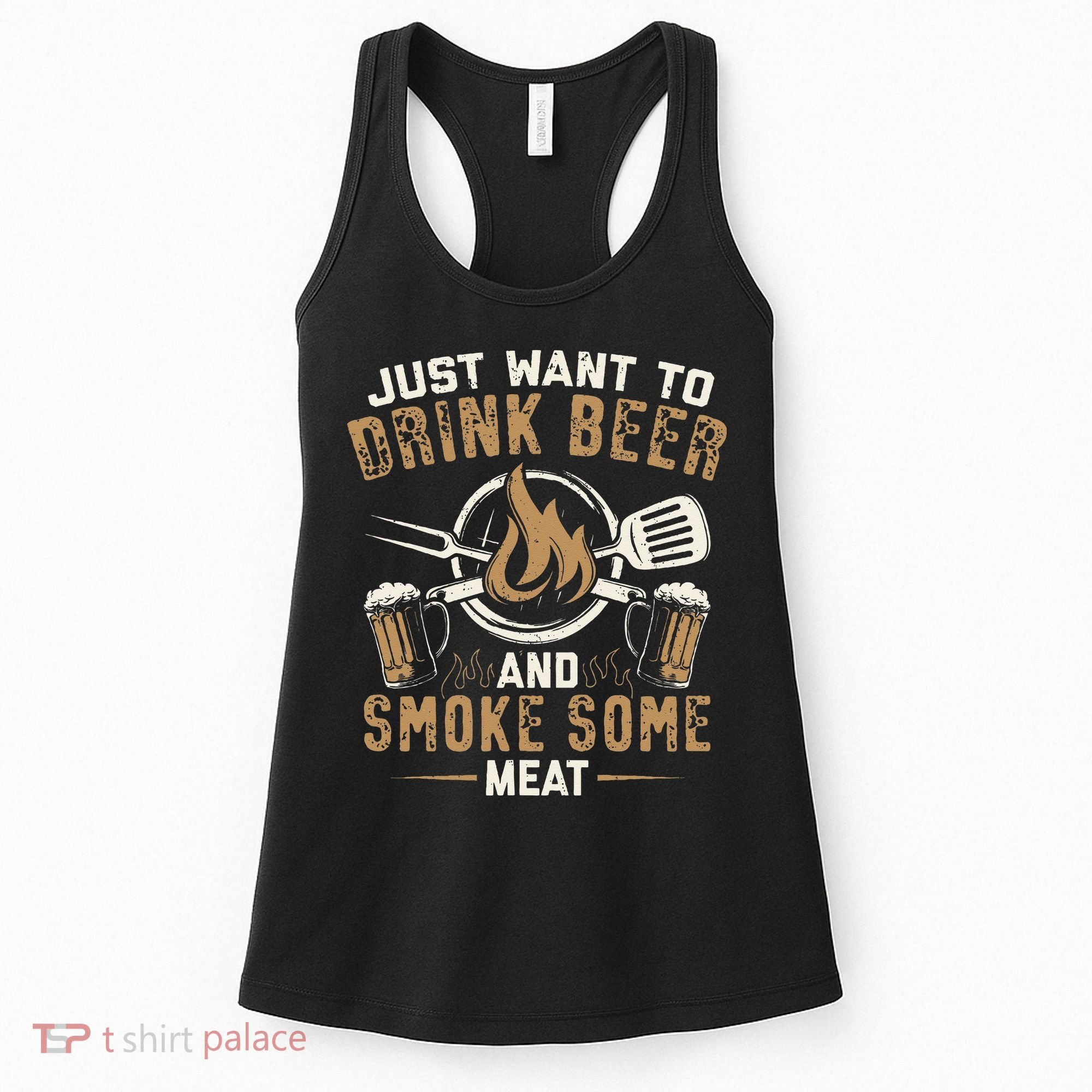 Funny BBQ Grill Chef Grilling Master Barbecue Lover BBQ Women's Tank Top
