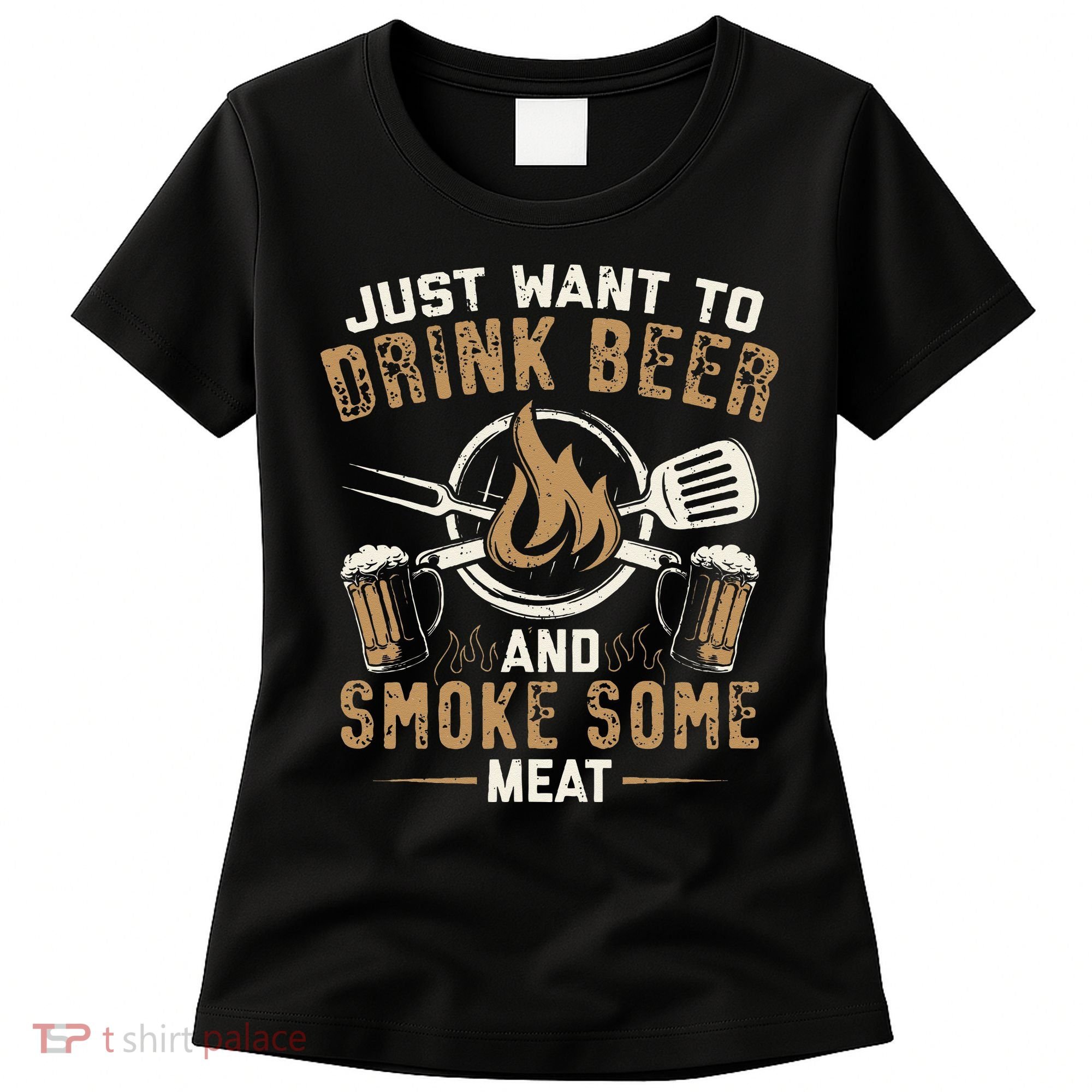 Funny BBQ Grill Chef Grilling Master Barbecue Lover BBQ Women's T-Shirt